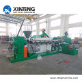 Double Stage Single Screw Waste Plastic HDPE PP LDPE Granulation Machine